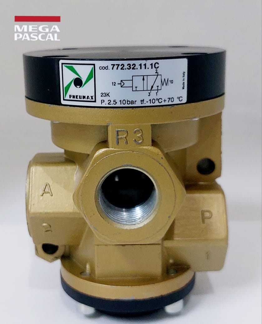 772.32.11.1C G1/2 3/2 Poppet Valve Pilot Spring N/C