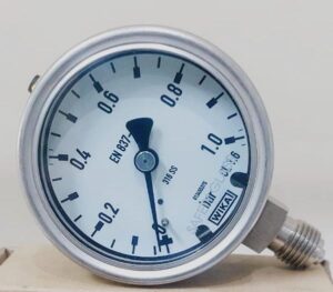 Wika 232.50.063 1 Bar Pressure gauge G1/4 B unten