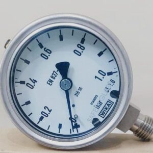 Wika 232.50.063 1 Bar Pressure gauge G1/4 B unten