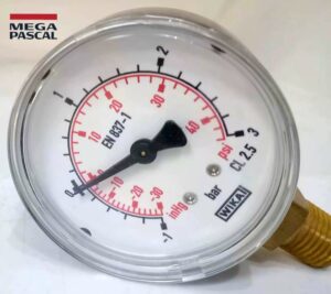 Wika 111.10.063 -1/+3Bar Pressure gauge