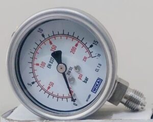 Wika 232.50.063 16 bar 2. Tlg psi G1/4 Pressure gauge
