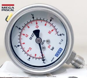 Wika 232.50.063 6 bar 2. Tlg psi G1/4 Pressure gauge