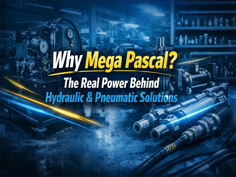 ليه Mega Pascal؟ القوة الحقيقية ورا حلول الهيدروليك والبنوماتيك