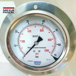 wika 213.53.100 70 bar 2.Tig psi 1/2 NPT rue exzentr