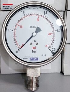 Wika 232.50.100 2.5bar 2 Tig psi G1/2