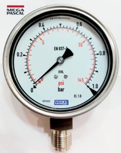 Wika 232.50.100 1 Bar G1/2