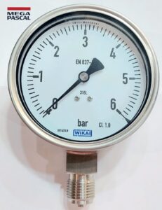 Wika 232.50.100 6 Bar G1/2