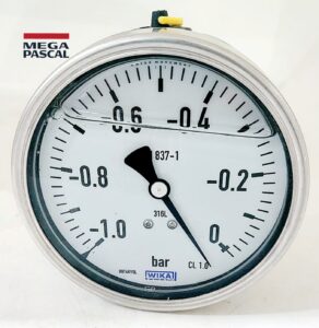 wika 232.50.10 -1 bar G1/2  rue exzentr